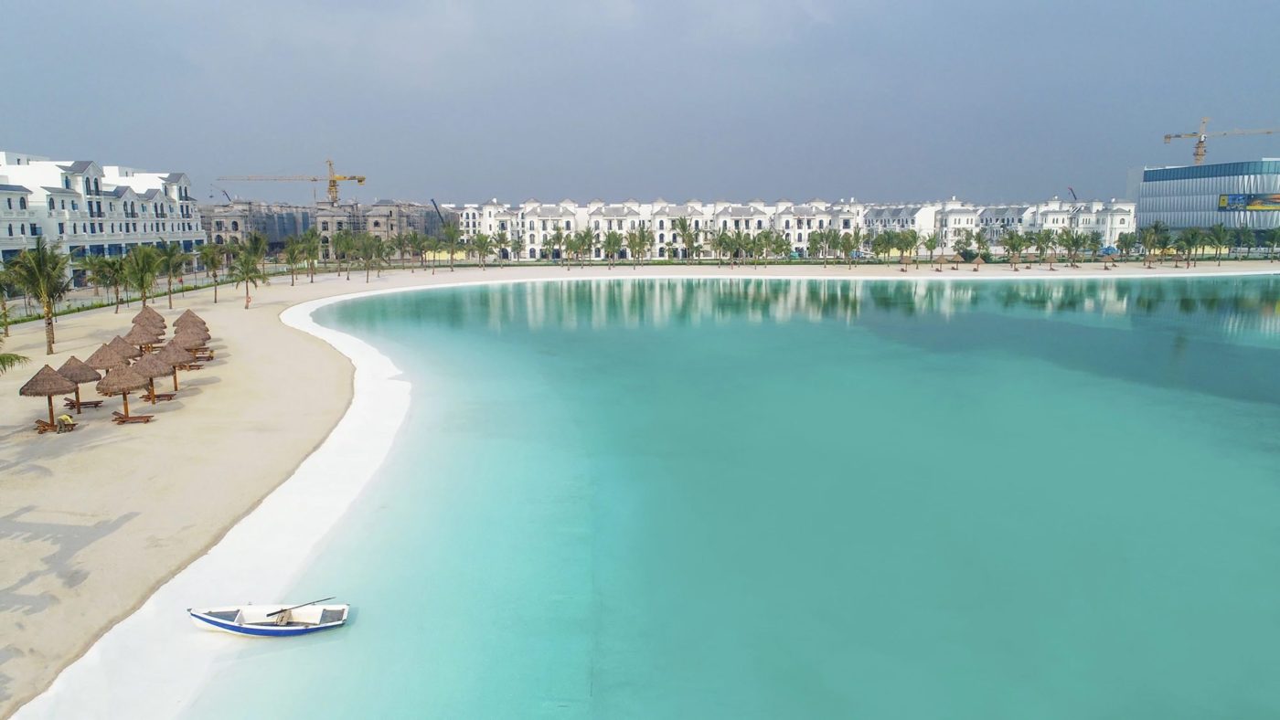 Biển hồ nước mặn Paradise Lagoon 443 ha